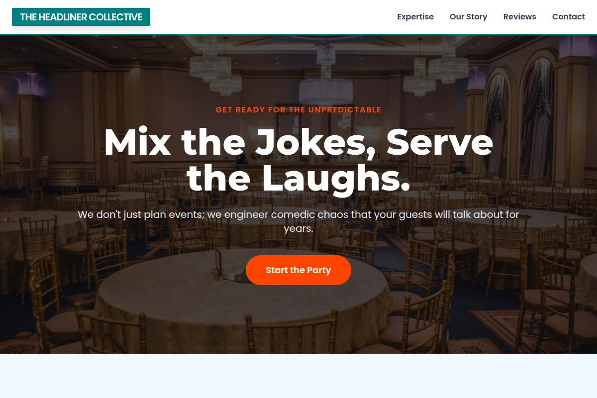 Slapstick Event Planning
